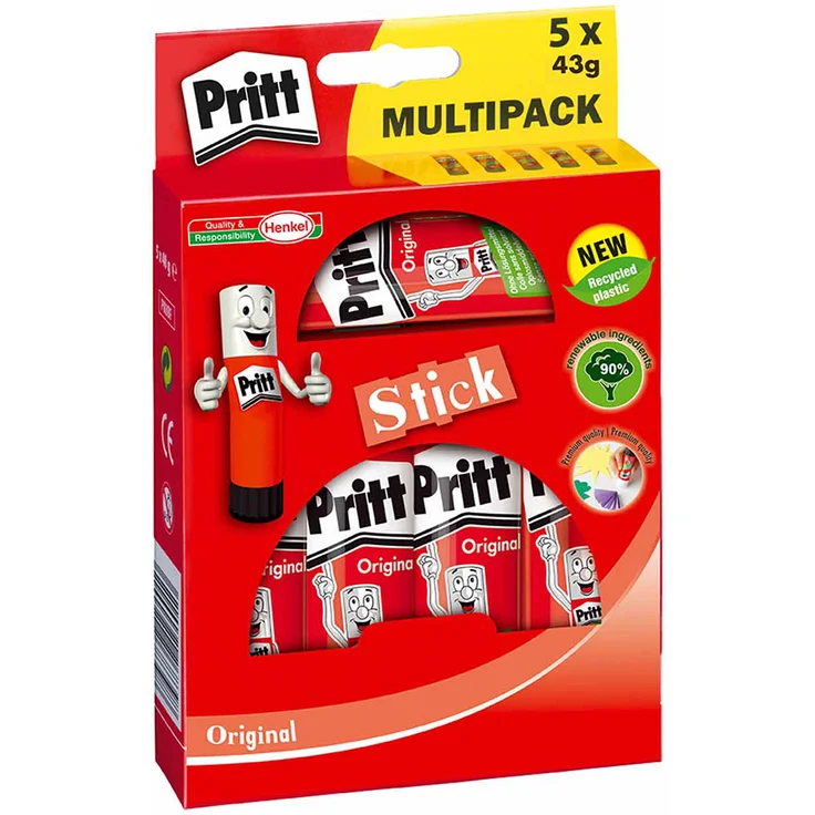 Pritt Klebestift Original 43g PS8BF 5St. – Bild 2