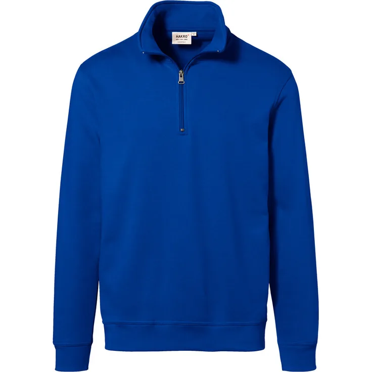 HAKRO Zip-Sweatshirt Premium 451, royalblau, 6XL