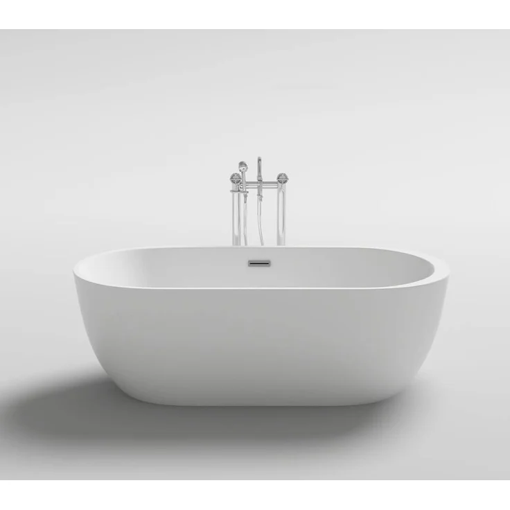 HOME DELUXE Freistehende Badewanne CODO - Weiß – Bild 5