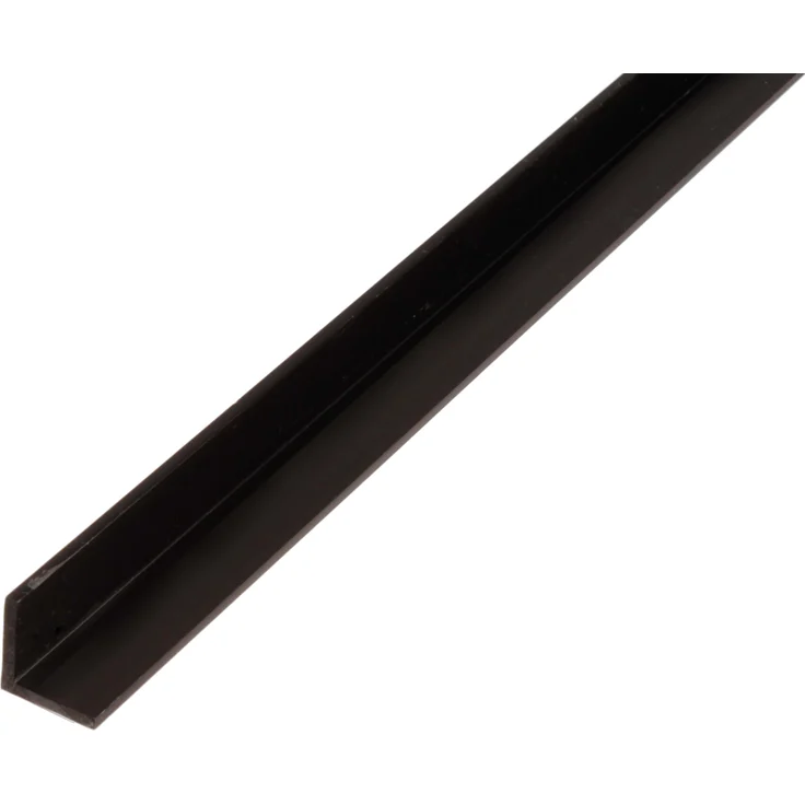 Alberts Winkelprofil | Kunststoff, schwarz | 1000 x 20 x 20 mm 
(479039) – Bild 2