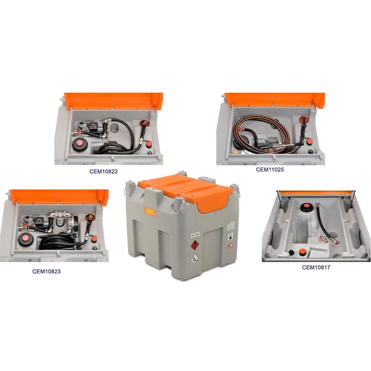 CEMO DT-MOBIL EASY Mobile Dieseltankanlage 980 Liter mit ADR Zulassung Premium Cematic Duo 24/12V