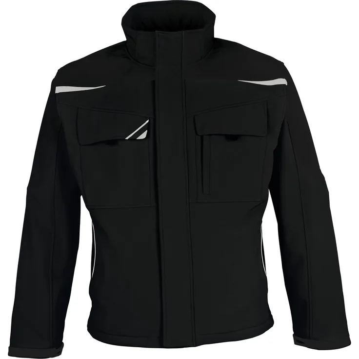 Softshell-Jacke WINTER BESTWORK schwarz, Gr. 4XL - PKA Klöcker
