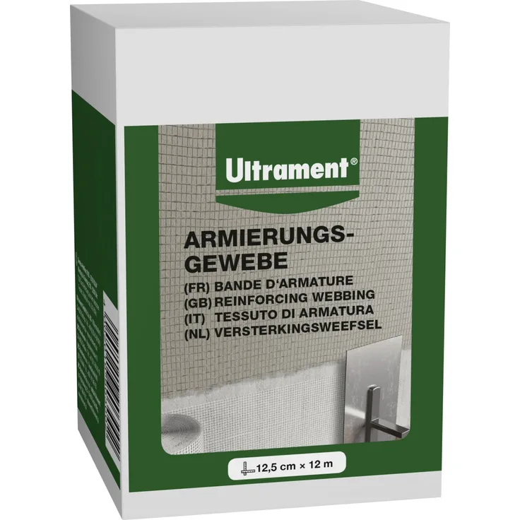Ultrament Armierungsgewebe 12,5 cm x 12 m