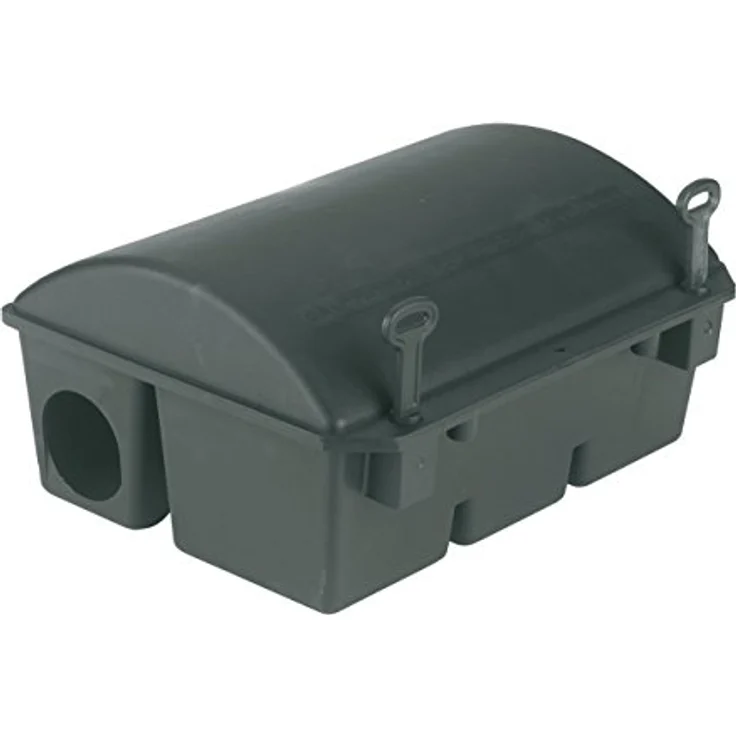 Kerbl 299635 Köderstation Blocbox Bora, 32.5 x 25 x 16 cm, gegen Ratten – Bild 1