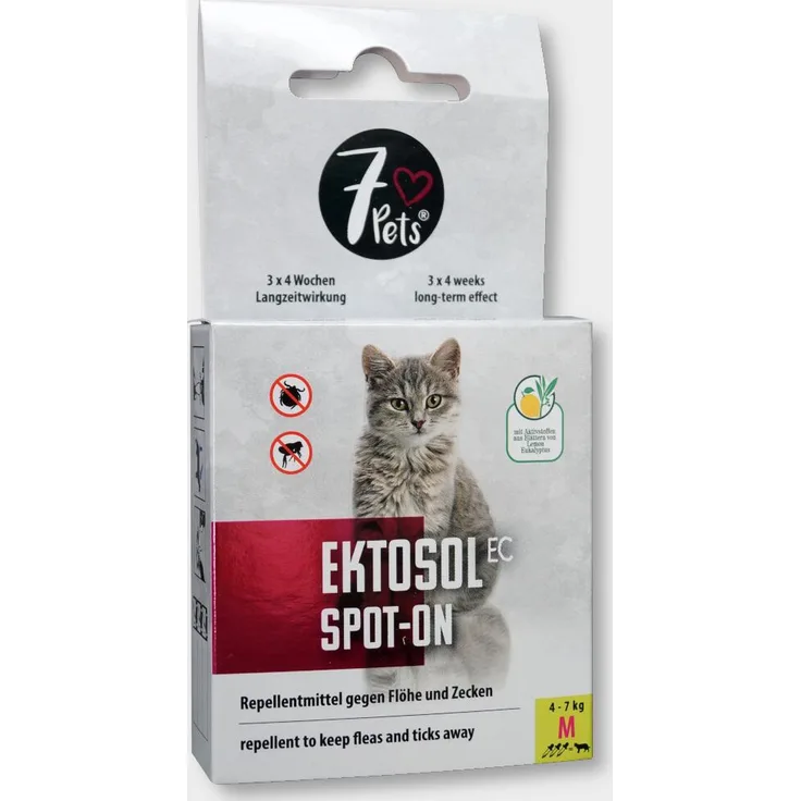 7Pets Ektosol EC Spot-On Katze, Gr. M