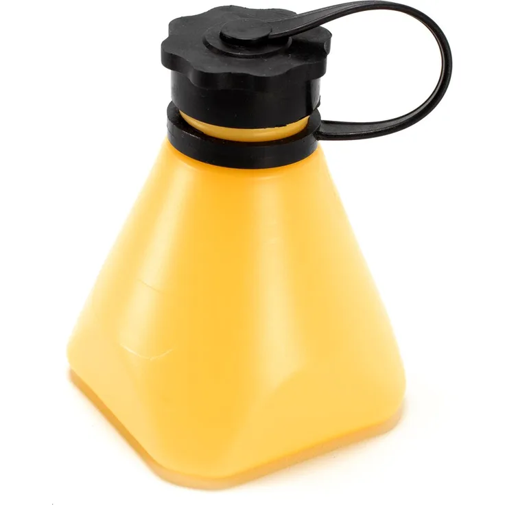 myMAW Lötwasserflasche 150 ml Gelb Lötwasser Löten Dachdecker Flasche Dachrinne