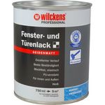 Wilckens Fenster und Türenlack, Weiß, seidenmatt 0,75l