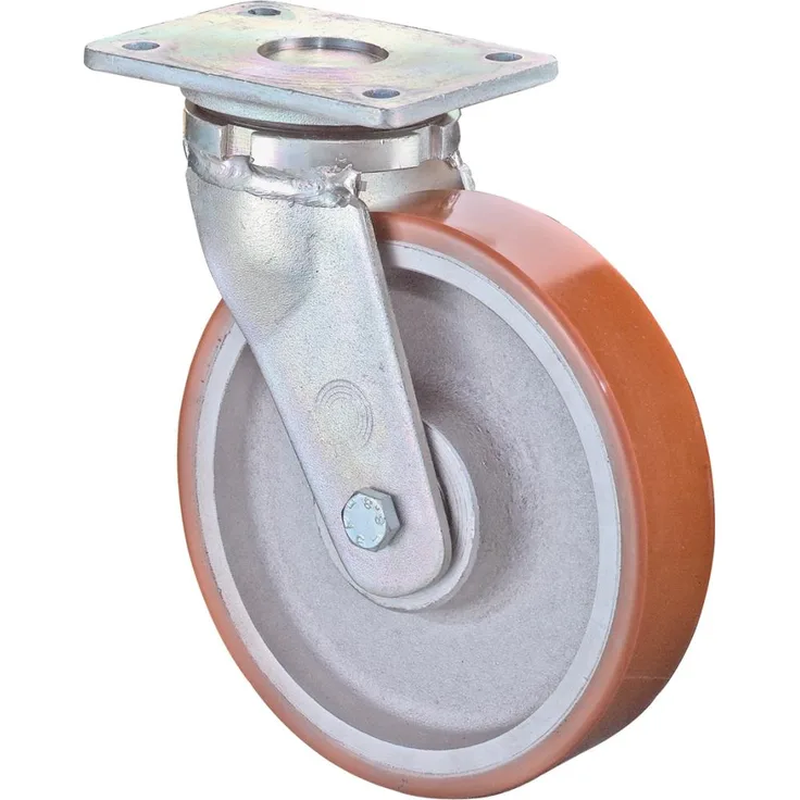 BS ROLLEN Lenkrolle 250/75mm RR100.B15 Pl.,Polyure Guss,KL RR100.C10.251
