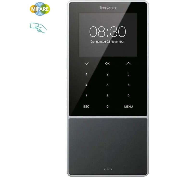 Safescan TimeMoto TM-818 SC 2000 MA RFID-Mifare inkl. Cloud