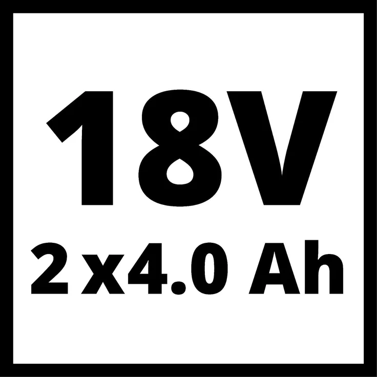Einhell 2 x Power X-Change PXC Werkzeugakku Twinpack 18 V / 4,0 Ah – Bild 5