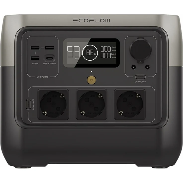 EcoFlow RIVER 2 Pro Power Station Solar Generator X-Boost bis 1600 W intelligentes Batterieschutzsystem – Bild 1
