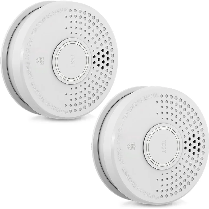 Rauchmelder DOF39 Kunststoff Warnsignal: 85 dB 9V batteriebetrieben Weiß – Bild 1