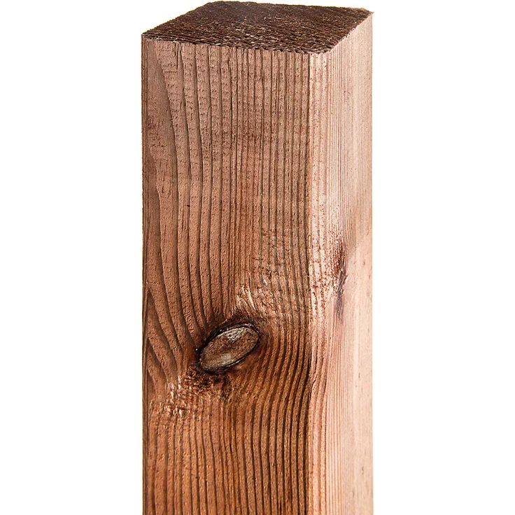 1Stk. HOLZPFOSTEN 7cm x 7cm x 150cm Kantholz Pfosten für Gartenzaun