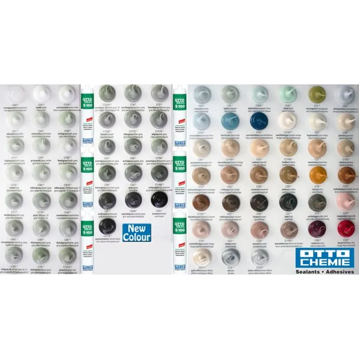 OTTOSEAL  S100 Premium-Sanitär-Silicon 300 ml - Farbauswahl Sandbeige C6672