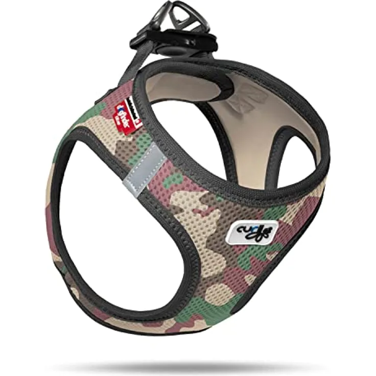 Curli Vest Geschirr Air - Mesh Camo 2 XS
