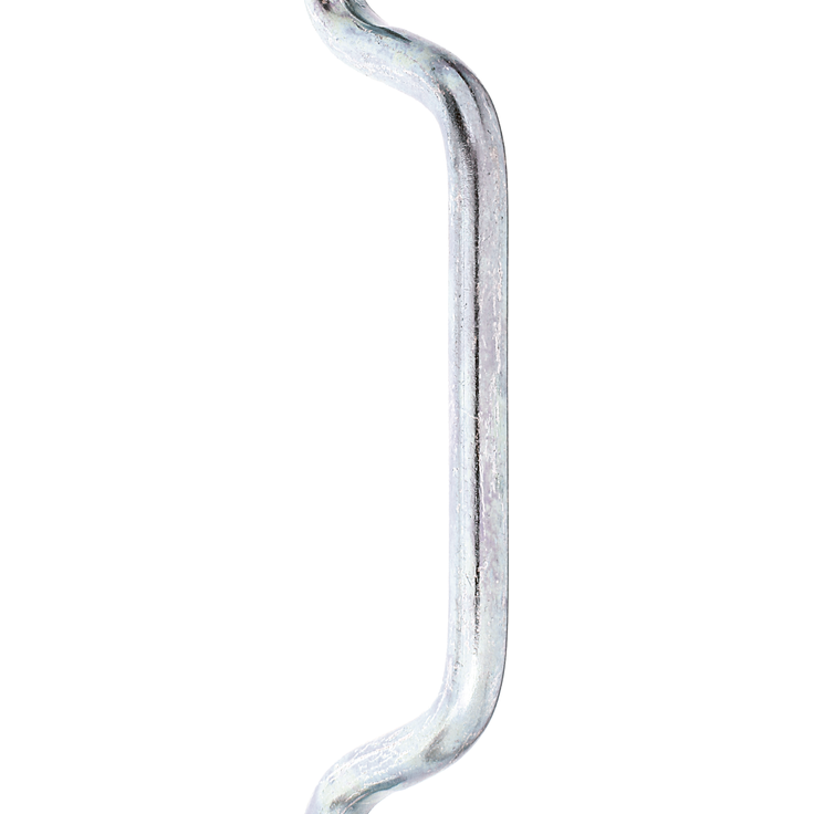 Alberts® Torgriff, Stahl roh, galvanisch verzinkt dickschichtpassiviert, Länge 159 mm, Breite 13 mm 307349
