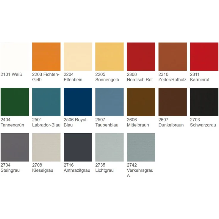 Osmo Landhausfarbe 750 ml, taubenblau – Bild 3