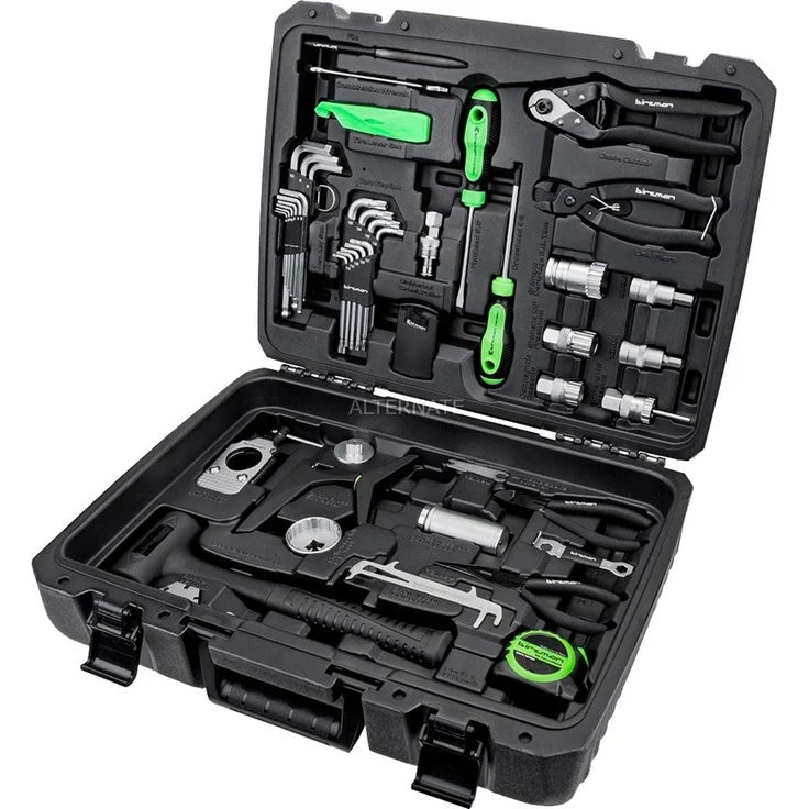 Birzman Werkzeugkoffer Studio Tool Box 37 Teile, Schwarz – Bild 1