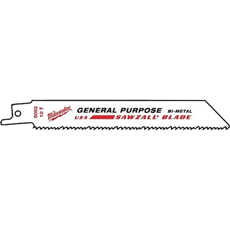 Milwaukee Säbelsägeblatt General Purpose, flexibel 150 x 2,5 mm – Bild 2