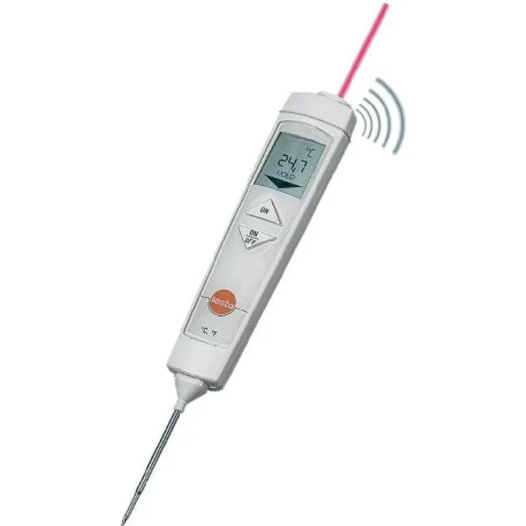 Testo 826-T4 Infrarot-Thermometer Optik 6 1 -30 - +300°C Kontaktmessung