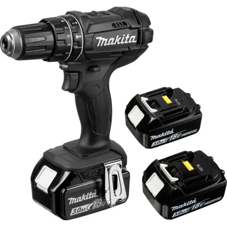 Makita DHP482F3JB schwarz Akku-Schlagbohrschrauber