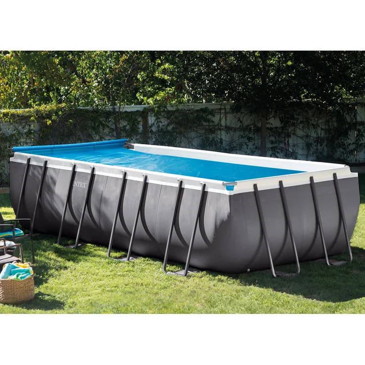 Intex 28051 Aufrollvorrichtung für Solarheizung Solarplane Wäremplane Pool – Bild 4