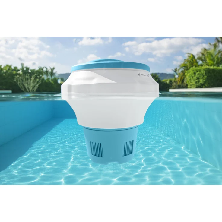 Bestway Flowclear™ Dosierschwimmer mit ChemGuard Schutzhandschuh – Bild 2