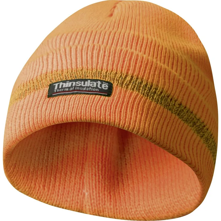 Gebol Mütze mit Reflektionsstreifen Universalgröße,orange