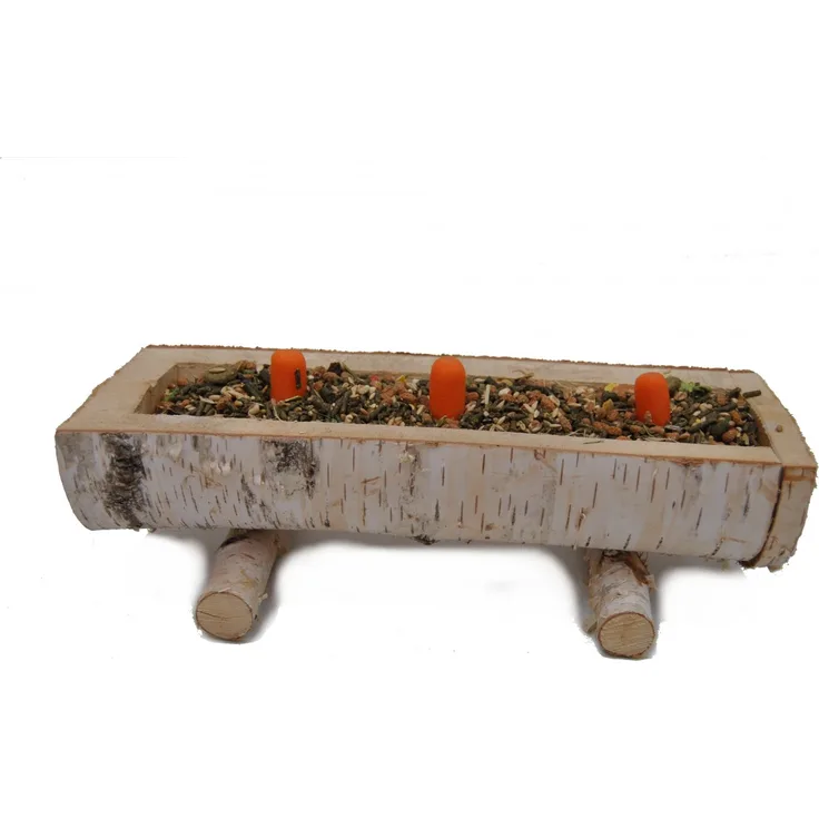 Ollesch Björn XXL Futtertrog & XXL Sandbad 40x12x17 cm