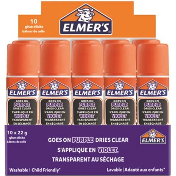 Elmer's Klebestift Disappearing Purple 22G 10er Schachtel