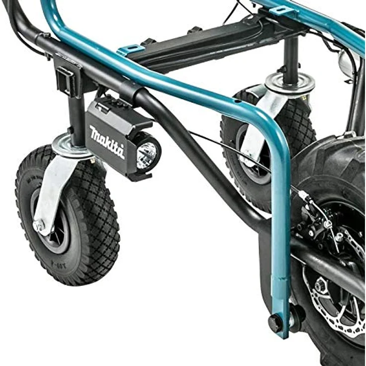 Makita DCU180Z Schubkarre (18,0 V, ohne Akku, ohne Ladegerät und nur in Verbindung mit Sonderzubehör nutzbar, 250 Watt) – Bild 3