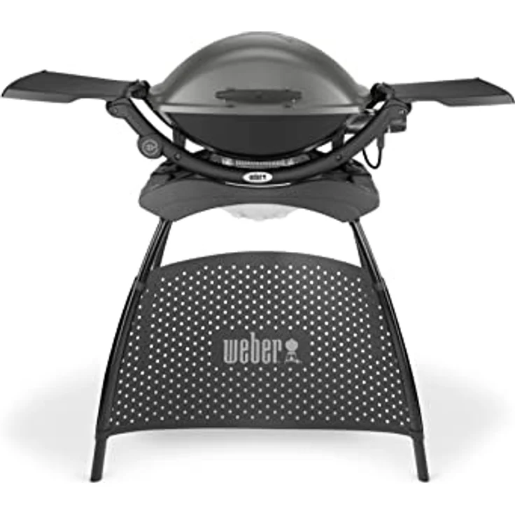 Weber Q 2400 Stand Dark Grey Elektrogrill, 2200 Watt, Maáe 103 x 130 x 68 cm – Bild 4