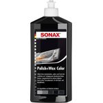 SONAX 02961000  Polish+Wax Color schwarz 500 ml