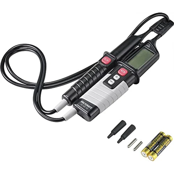 VOLTCRAFT VC-65 SE Zweipoliger Spannungsprüfer CAT III 1000 V, CAT IV 600V Akustik, LCD, LED – Bild 3