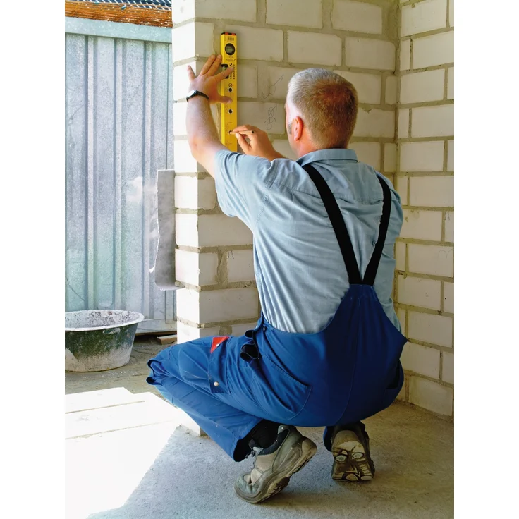 STABILA Elektriker-Wasserwaage Type 70 Electric, 120 cm, leichtes Alu-Profil, 1 Horizontal-Libelle, 1 Vertikal-Libelle, Markierlöcher, Markierungshilfen, metrische Skala, Made in Germany – Bild 10