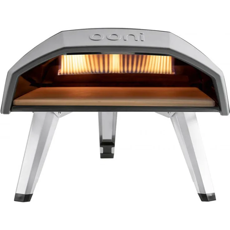 Ooni Koda 12'' Gas Pizzaofen 40 x 29,5 x 63 cm, Gasgrill,  33,7 x 33,7 cm Grillfläche, Edelstahl