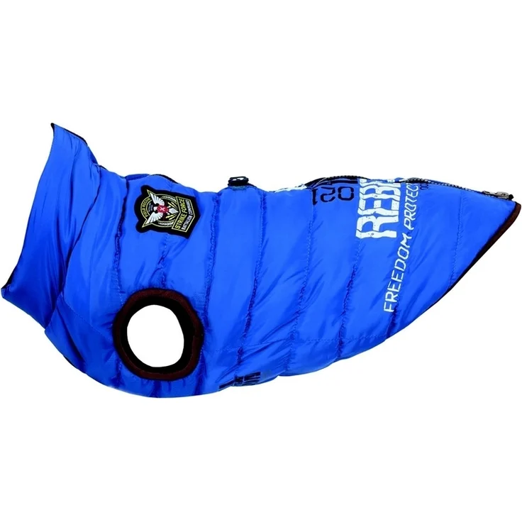 Mantel Saint-Malo mit Geschirr S: 40 cm, blau - Preisvergleich