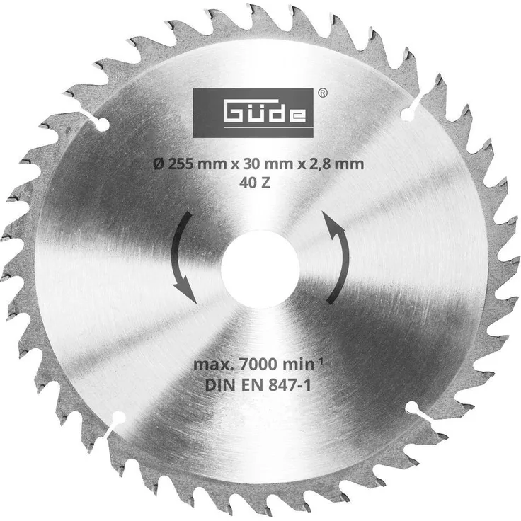 Holzsägeblatt HM 255 x 30 x 40Z