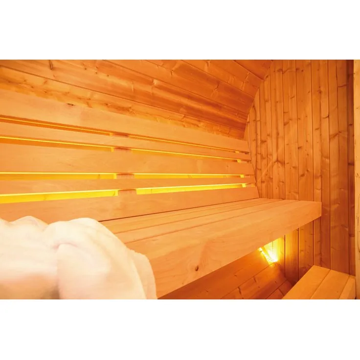 Wolff Finnhaus Saunafass: LED-Beleuchtung