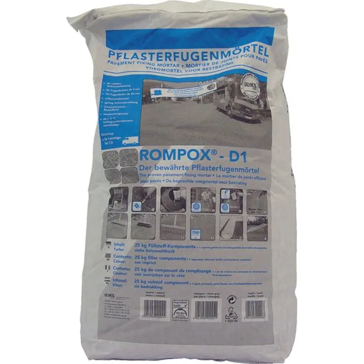 ROMPOX® - D1 2K-Epoxidharz Pflasterfugenmörtel 27,5 kg - basalt