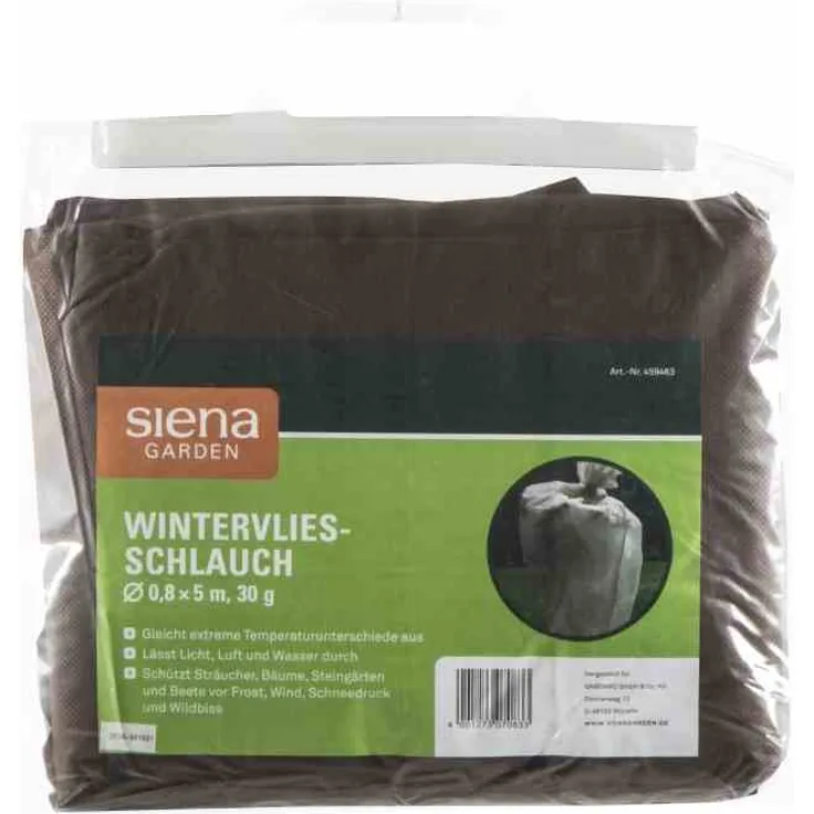 Siena Garden Wintervlies-Schlauch, Frostschutz, Winterschutz, beige 0,8x5m, 459463