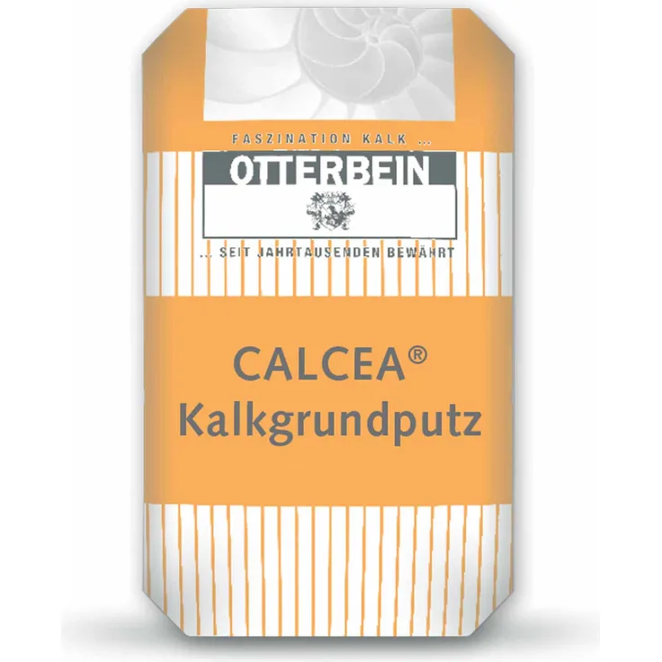 OTTERBEIN CALCEA Kalkgrundputz 25 kg werksgemischter natürlicher Kalk nach EN 459-1 - besonders für den Hausbau oder Denkmalpflege Inhalt:25 kg