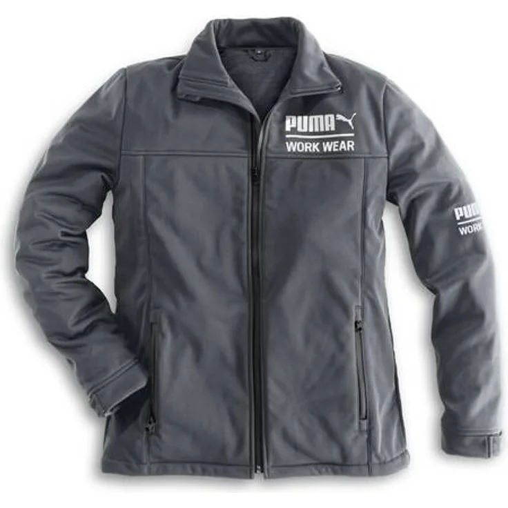 Softshell-Arbeitsjacke CHAMP, Farbe stahlgrau/carbon, Größe L