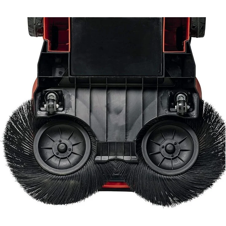Einhell Akku-Kehrmaschine TE-SW 18-610 Li-Solo Power X-Change PXC 18 V, Li-Ion, 20 L Schmutzbehälter, 61 cm Arbeitsbreite, Parkposition, verstellbarer Lenker, abnehmbare Lippe, Ein-und Ausschalter – Bild 9