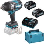 Makita 40V Akku-Schlagschrauber TW001GM201 2x Akku 4,0 Ah Makpac