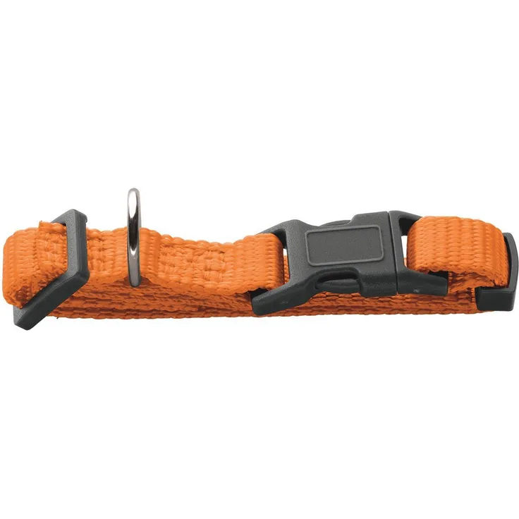 Hunter Hunde-Halsung London ohne Zugentlastung orange S