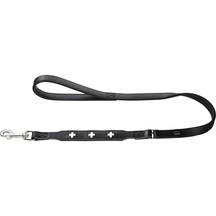 Hunter Hunde-Leine Swiss schwarz – Bild 1