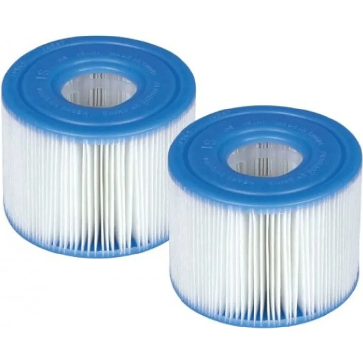 Intex 29001 Filterkartuschen 2er Set für PureSpa Whirlpools S1 Ø 4,3 cm (innen)