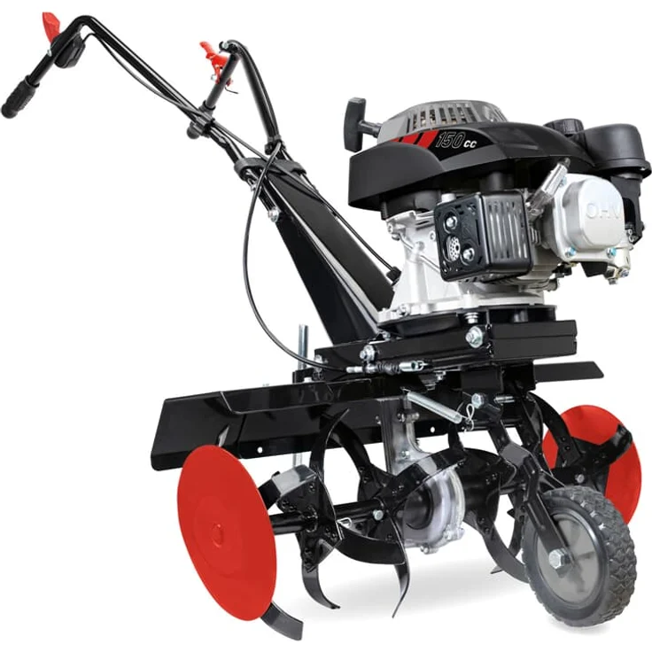 Scheppach Benzin Motorhacke MTP560 | 3,7 PS Leistung | Hackendurchmesser 260mm | Fräsbreiten 360 mm / 560 mm | Hackendrehzahl 110 1/min - 6 Hacken – Bild 1