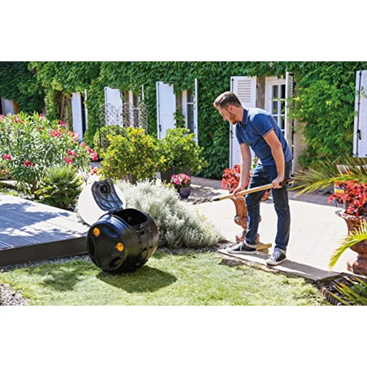Hozelock 4001 0000 Easymix 2in1 Komposter – Bild 5